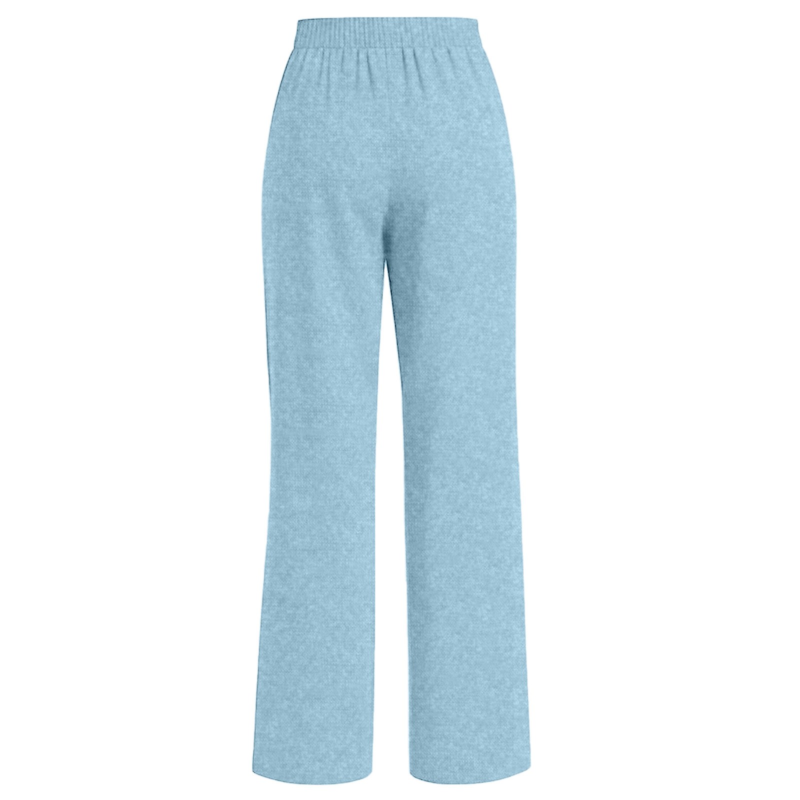 thumbnail image 5 of Pantalones boho palazzo de mujer, cintura alta, pierna ancha, estampado floral, estilo informal de verano con bolsillos, tallas S-XXL, 5 of 5